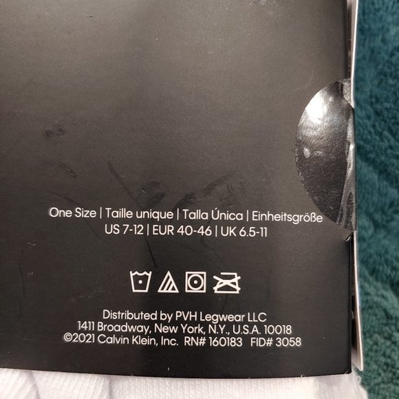 🆕 *6 Pack* Calvin Klein Men's Cushion No Show Socks, White, OS, 6-Pack - Picture 4 of 4